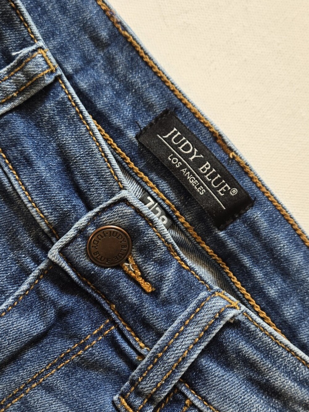 Judy Blue High-Waisted Classic Flare Blue Jeans Women's Size 28 - Picture 8 of 11